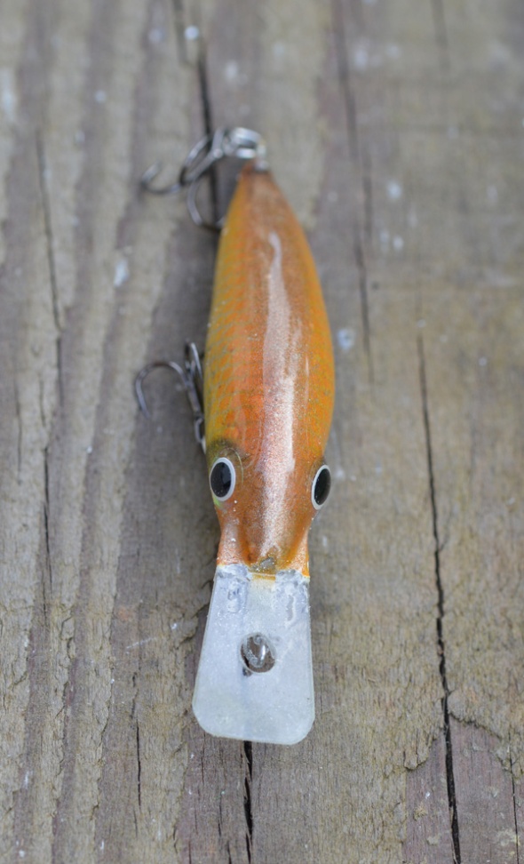 Custom Wooden Handmade Fishing Lure Minnow Trout, Perch, Bass. 60mm.